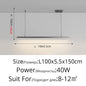 Modern Led Minimalist Long Pendant Lights For Home Villa Living Bedroom Dining Room Study Indoor Lighting Decoration Lamps