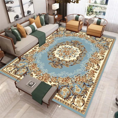 Classic  Carpets For Living Room  Area Rugs Home Decor Sofa Table Non-Slip Bedroom Floor Mats