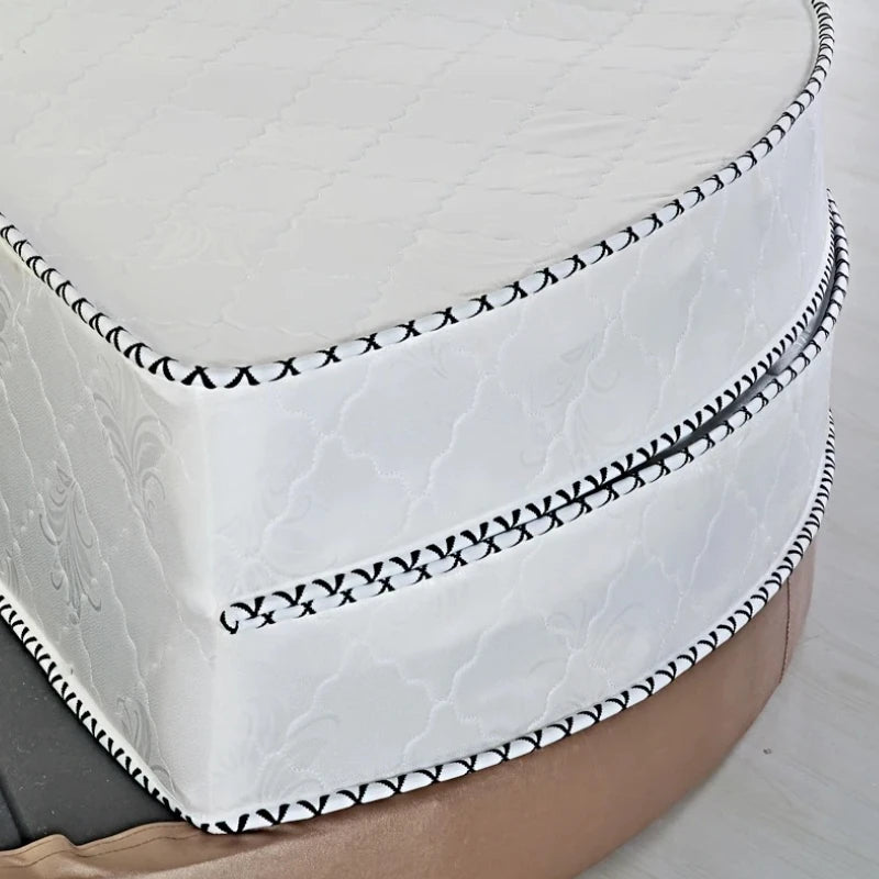 Cozy Spring Round Mattresses Hard Foldable Folding Queen Round Mattress King Size Sleeping Colchon Plegable Bedroom Furniture