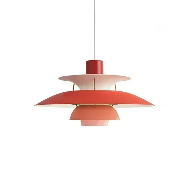 Danish Design Pendant Lights Colorful Umbrella Led Hanging Lamp Living Room Lustre Kitchen Chandeliers Droplight