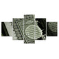 5 Panel The Quran Islamic Calligraphy Canvas Painting Motto Mosque Posters Prints Wall Art Canvas Printed Pictures Home Decor