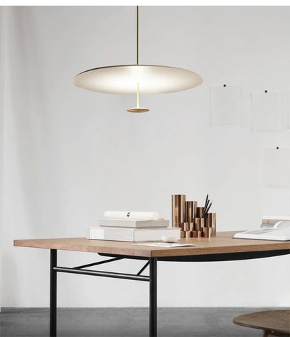 Minimalist Pendant Lights Gold Black Suspension Luminaire Hanging Lamp for Living Room Ring Lights