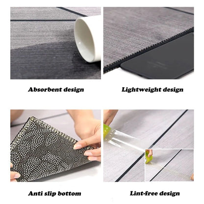 Luxury Black Golden Long Corridor Carpet Hall Runner Decor Non-slip Washable Stairway Rugs European Aisle Floor Mat Customizable