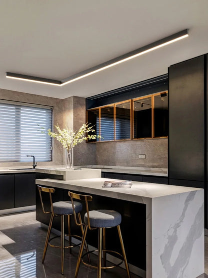 Ceiling lamps for kitchen, living room, ceiling lights led bedroom, dining room, Nordic modern aisle, balcony strip light