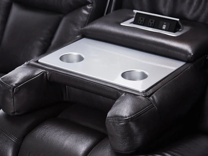Living Room Sofa Set Recliner Leather U Shaped Sectional Sofa, Electric Recliner Sofa Set 6 Seat 7 Seat 8 Seat