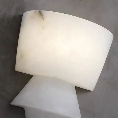 Spanish Marble Wall Lamp Modern Luxury LED Wall Light Creative Living Room Bedroom Corridor Bathroom Villa Wall Decor G9 Bulb