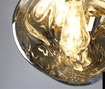 Nordic Lava Loft LED Pendant Light Modern Light PVC Lighting Living Room Indoor Decor Home Fixtures Kitchen Hanging Pendant Lamp