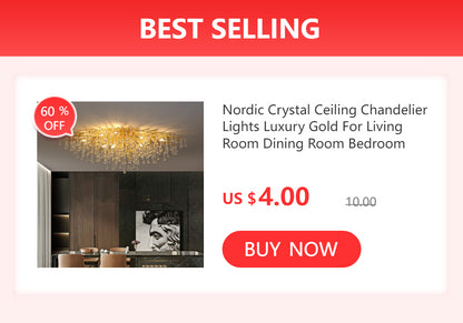 Round Gold Crystal Chandelier For Bedroom Living Room Dining Room Lounge Modern Luxury Gold Ceiling Crystal Branch Chandeliers