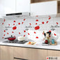 Kitchen Stove Oil-proof Sticker Waterproof High Temperature Resistant Wallpapers Kitchen Decoration Self Adhesive Contact Paper