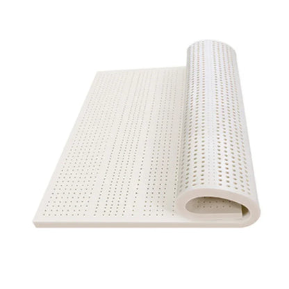105D Medium Soft Natural Latex Mattress 5CM Thickness Cervical Vertebra Neck Protector Single Double Twin Queen Size Mattress