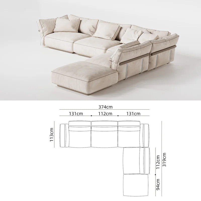 Italian Minimalist Sofas High Quality Modern Living Room Design Unusual Sofa Leisure Creative Comfortable Sillon Cama Furniture
