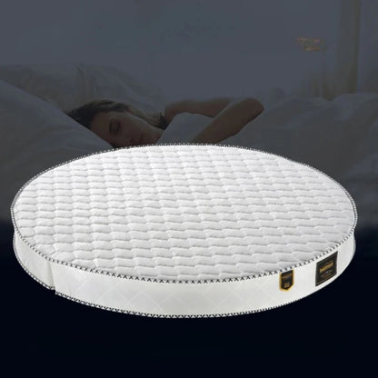Cozy Spring Round Mattresses Hard Foldable Folding Queen Round Mattress King Size Sleeping Colchon Plegable Bedroom Furniture