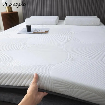 Elastic Stereoscopic Latex Mattress, Cushion, Home, Double, Foldable, Comfortable, Tatami Mat, Sleeping Pad, Soft Mattress, # SW