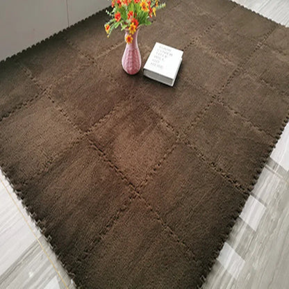 EVA Crawling Mat Stitching Suede Floor Mat Baby Play Mat Home Fashion Living Room Bedroom Puzzle Foam Carpet 30*30*1x1.0cm