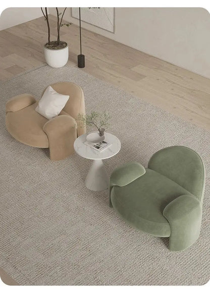 Living Room Single Sofa Balcony Leisure Chair Bedroom Sofa Chair Business Office Reception Hall Negotiation Sofas Chairs