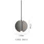 Chandelier Modern Chandelier Modern LED Concrete Ball Pendant Light Minimalist Mini Globe Cement Chandelier Home Decor