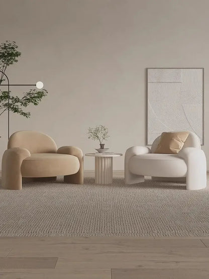 Living Room Single Sofa Balcony Leisure Chair Bedroom Sofa Chair Business Office Reception Hall Negotiation Sofas Chairs