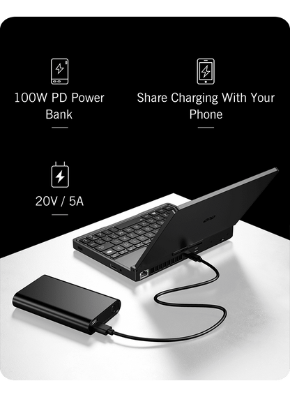 【Hot Sale】GPD Pocket4 2025 Latest AMD AI 9 HX 370/8840U 64GB 2TB NVMe 8.8" 2560×1600 144Hz 2-in-1 Laptop Tablet Palm Size MiniPC