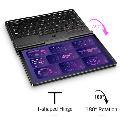 【Hot Sale】GPD Pocket4 2025 Latest AMD AI 9 HX 370/8840U 64GB 2TB NVMe 8.8" 2560×1600 144Hz 2-in-1 Laptop Tablet Palm Size MiniPC