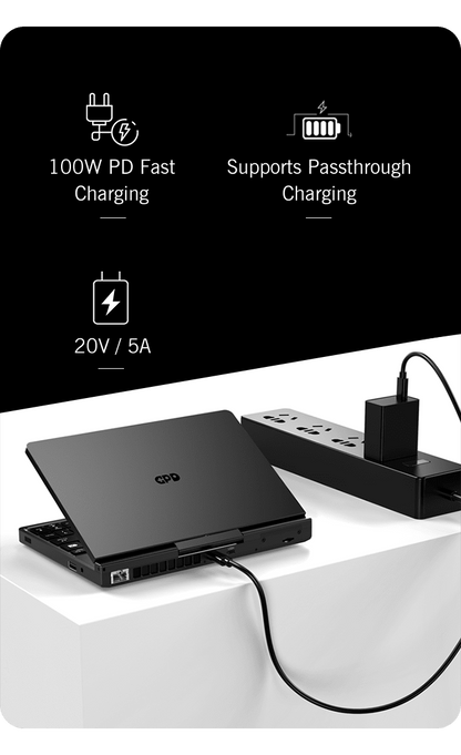 【Hot Sale】GPD Pocket4 2025 Latest AMD AI 9 HX 370/8840U 64GB 2TB NVMe 8.8" 2560×1600 144Hz 2-in-1 Laptop Tablet Palm Size MiniPC